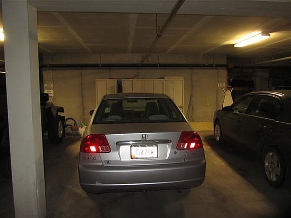 Underground parking spot