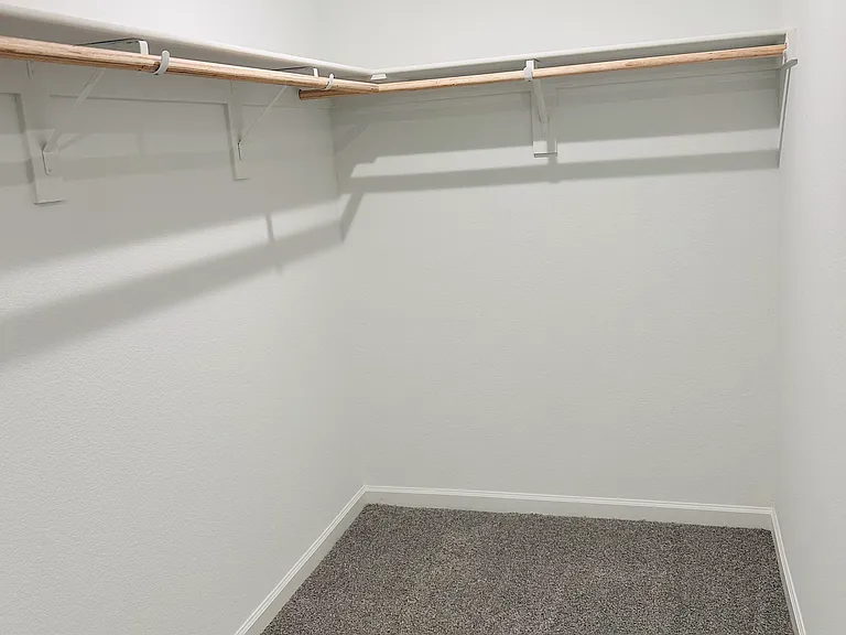 Primary closet