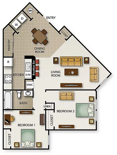 Floor plan Jessamine