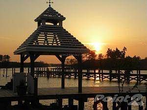 Village Down River on the Pier