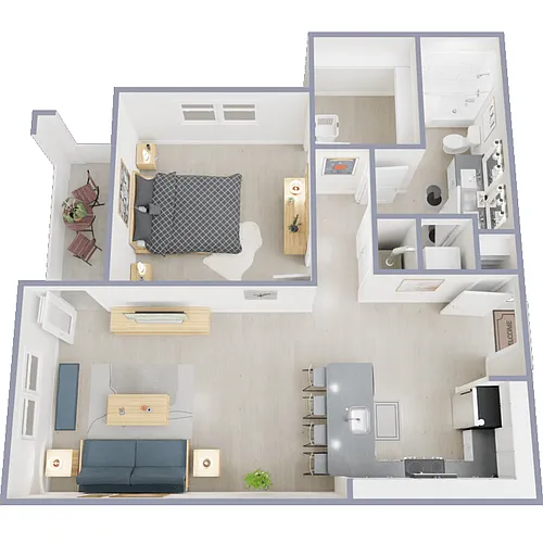 Floor plan Annata - B
