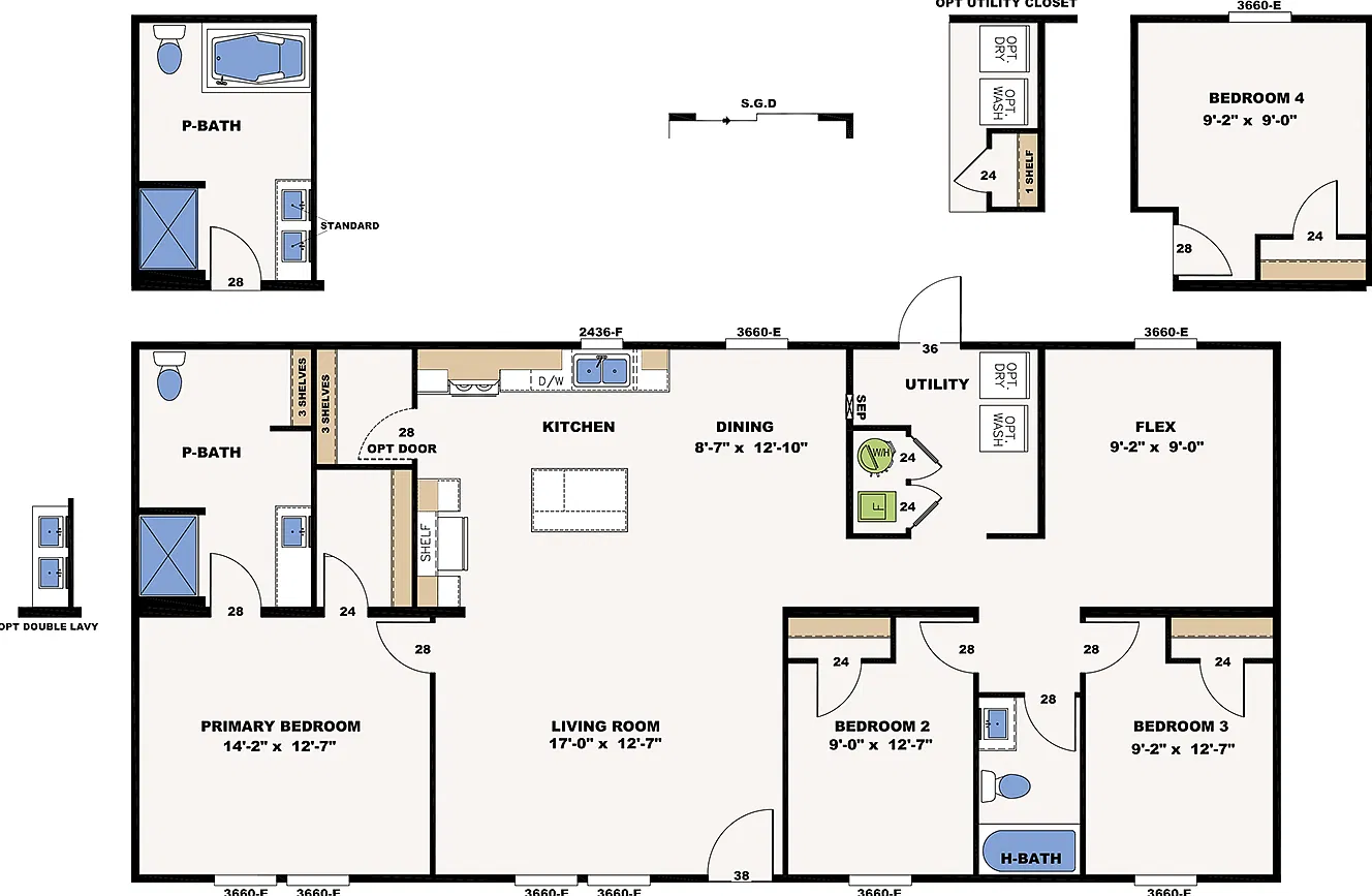 4 bed, 1475 sqft, $2,200 — Photo 3