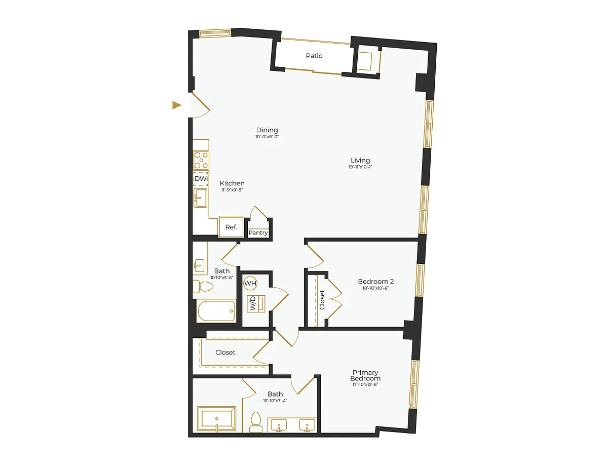 Floor plan B19