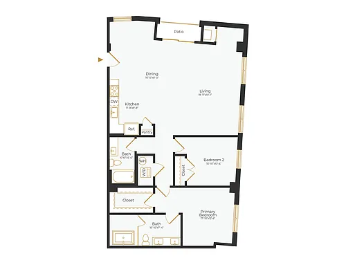 Floor plan B19