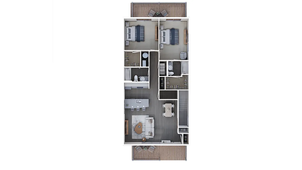Floor plan The Osbourne