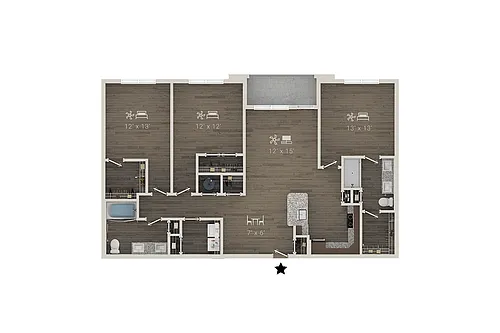 Floor plan C4