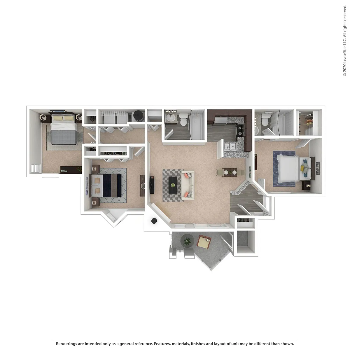 Floor plan The Buckingham