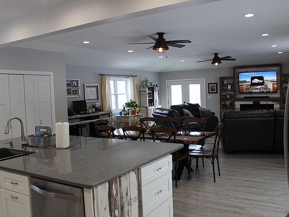 open concept family room