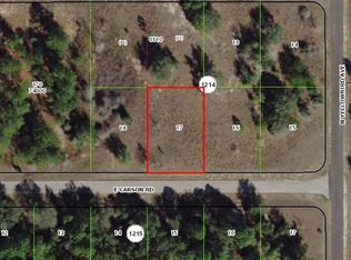 1805 E Carson Rd, Citrus Springs, FL 34434