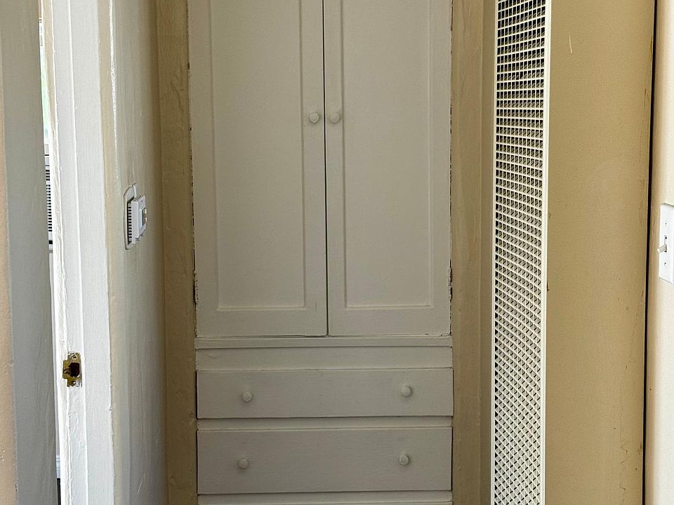 Hall with storage closet