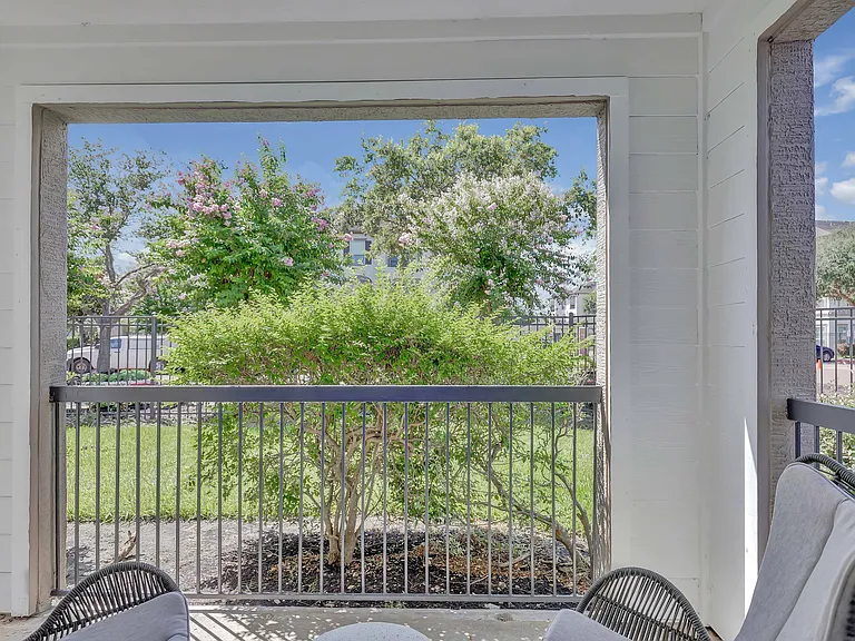 Covered Private Patio
