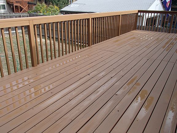 Large deck