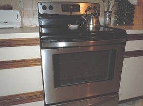 New Stainless Stove