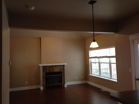 Living room, cork flooring