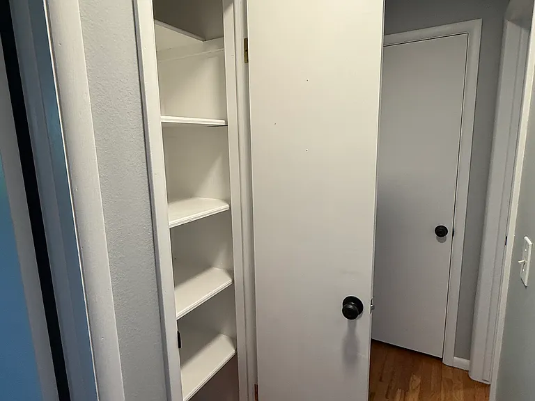 Hall closet