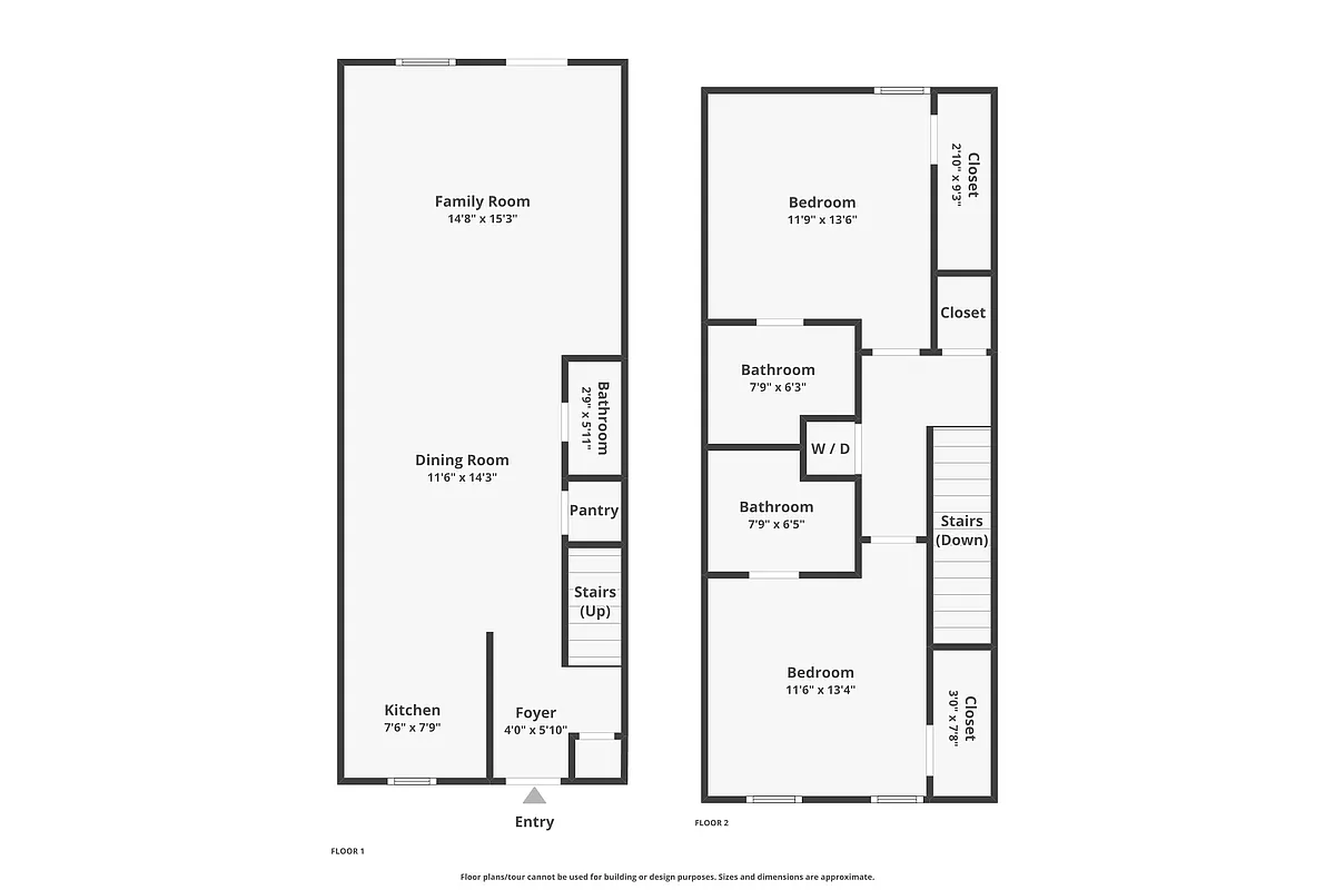 Floor plan 2 Bedroom