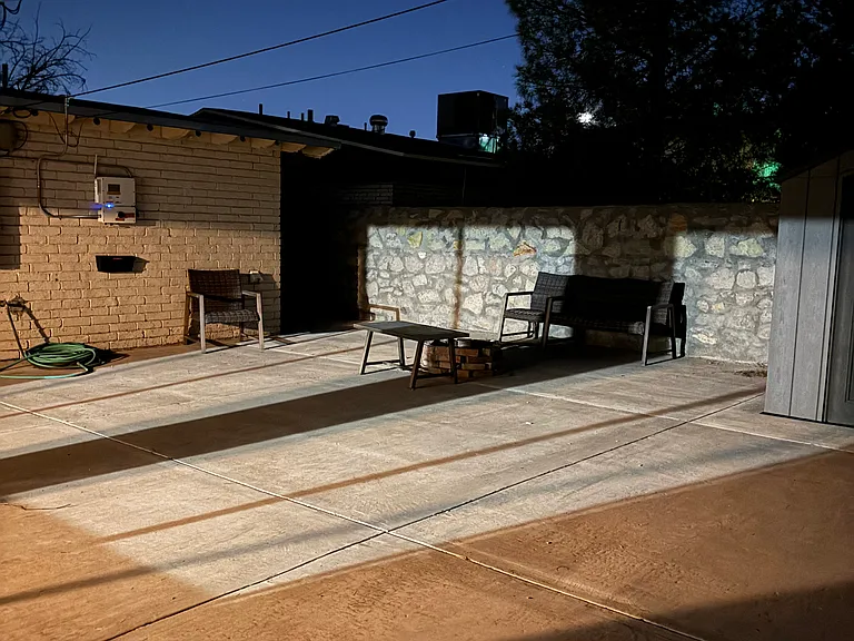 Large outside space