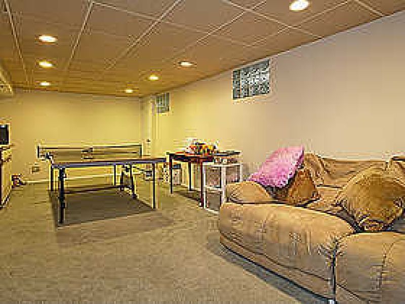 Finished basement