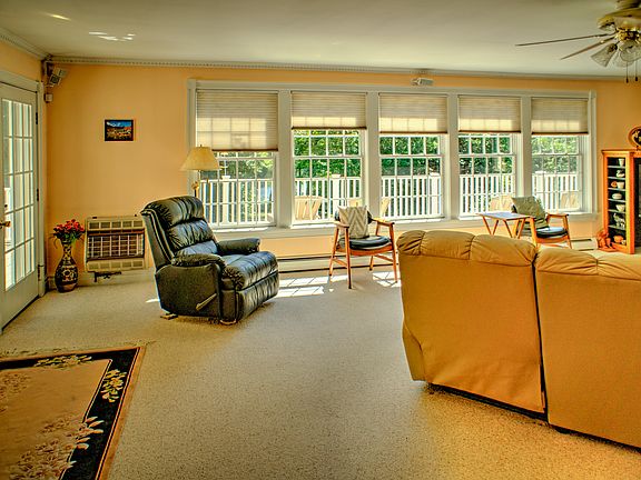 Living Room has water views