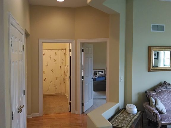 Hallway to main bathroom