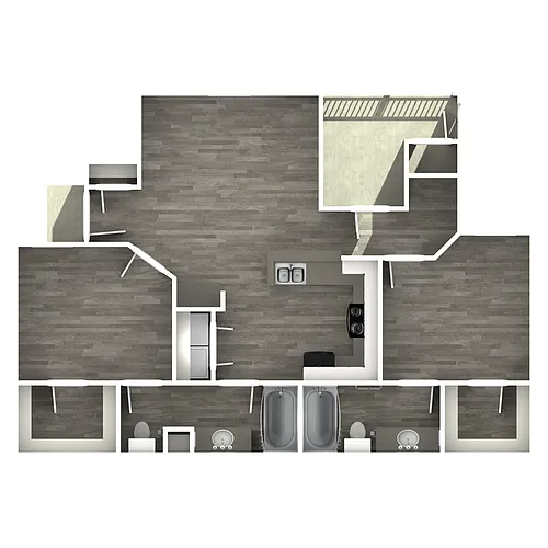 Floor plan B1