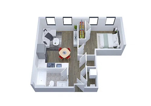 Floor plan B3