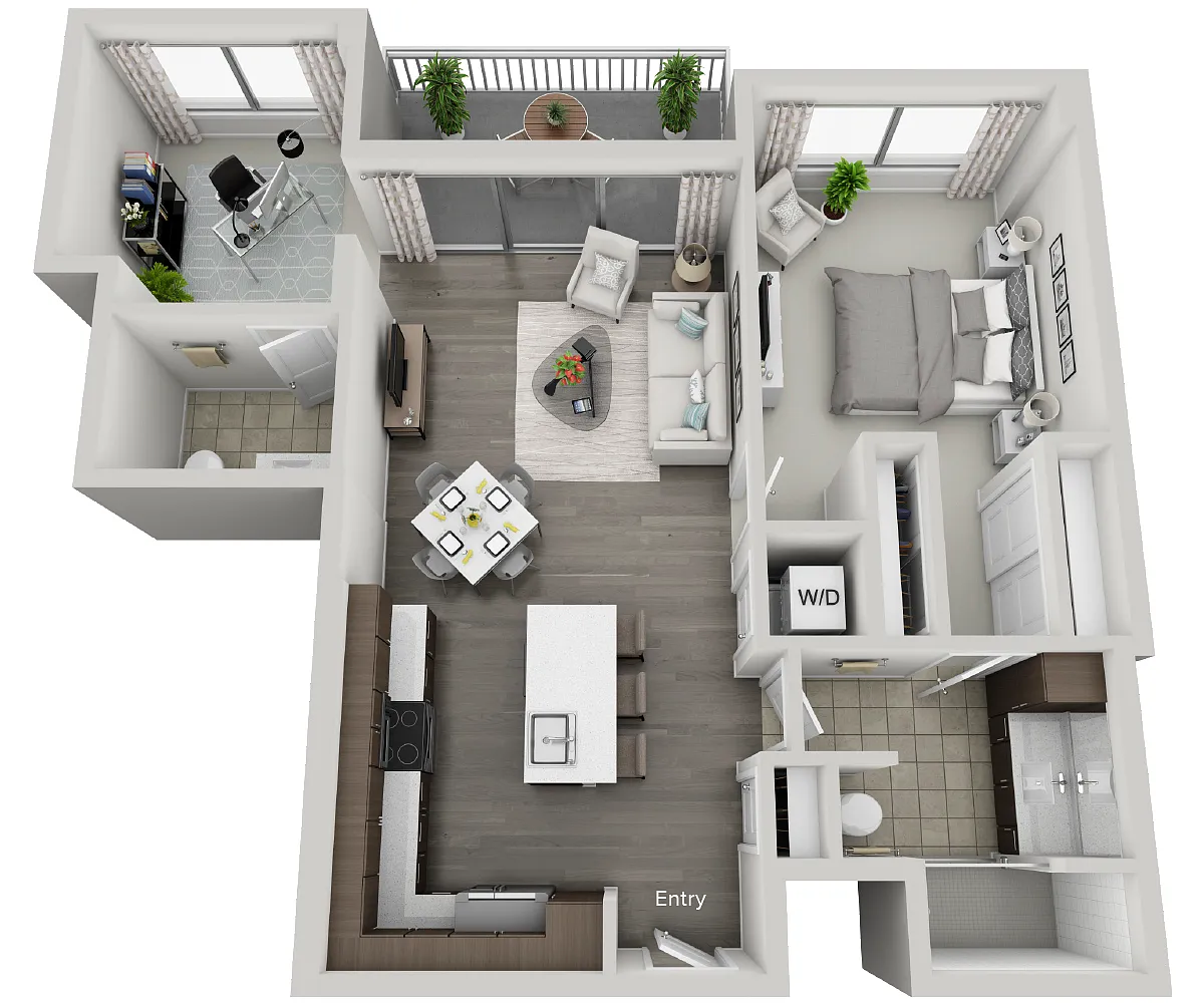 Floor plan A4-1014