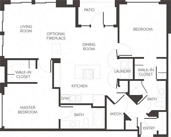 Floor plan Arapahoe