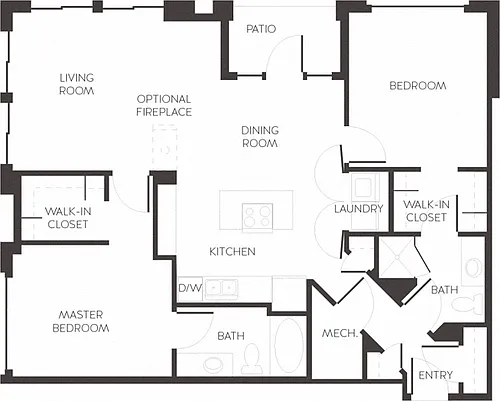 Floor plan Arapahoe