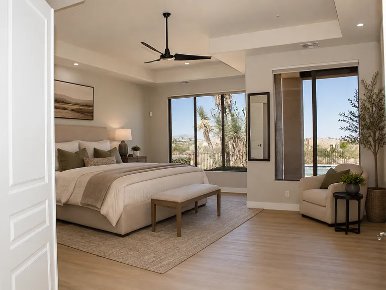 Primary Suite -Virtually Staged