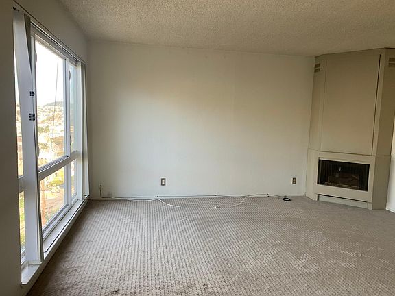 Living room from dining area