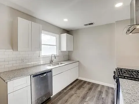 New garbage disposal and dishwasher