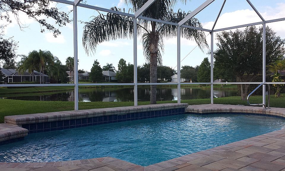 brand new pool/lanai