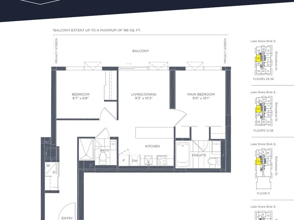 20 Richardson St #2807