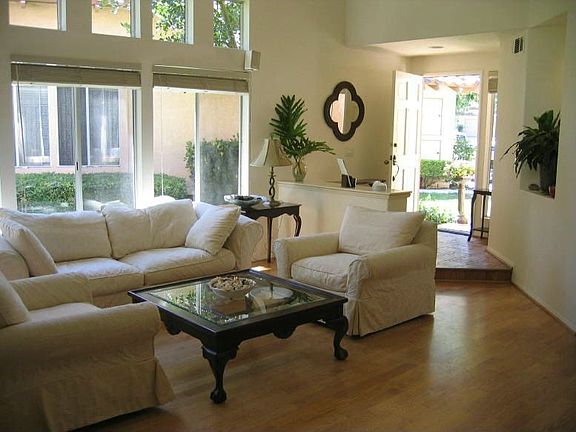 View to door