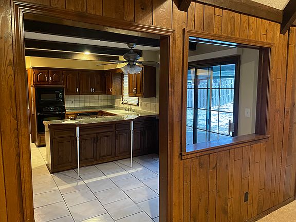 Kitchen looking in from Family Room