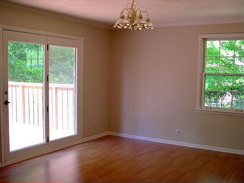deck and dining room