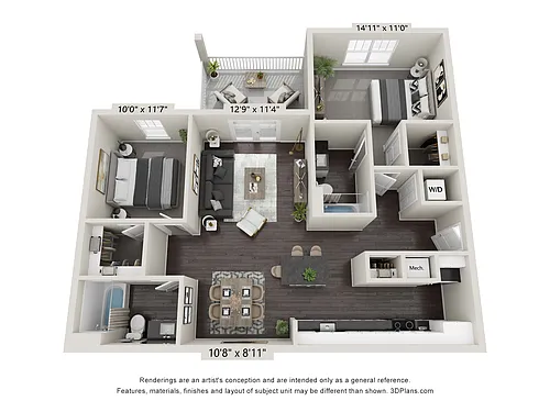 Floor plan The Blaire