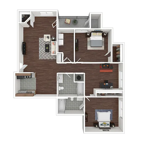 Floor plan B2