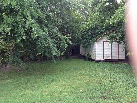 Fenced back yard