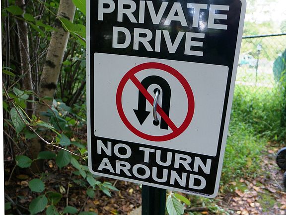 Private means PRIVATE!