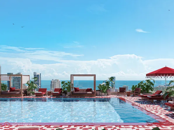 Residence 01 Plan, The Standard Residences Brickell, Miami