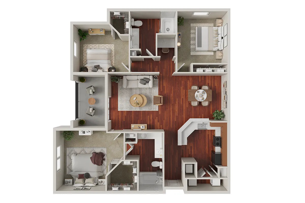 Floor plan C1R