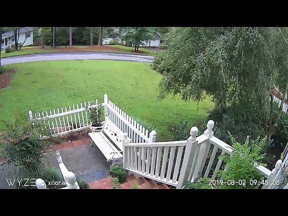 From my porch