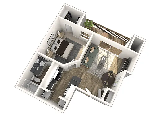 Floor plan 1AR