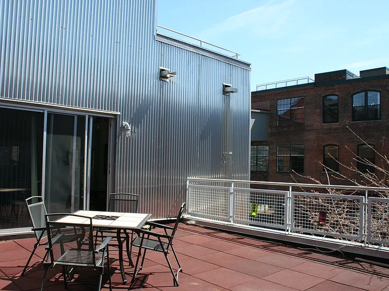 Private Balcony for Unit 211