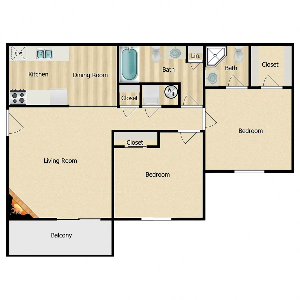 Floor plan Cypress