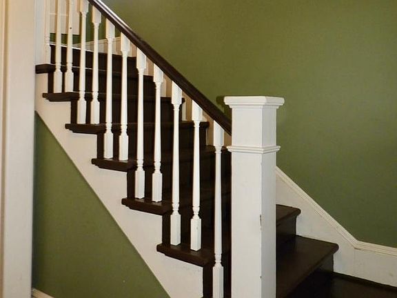 Stairs up to Unit A