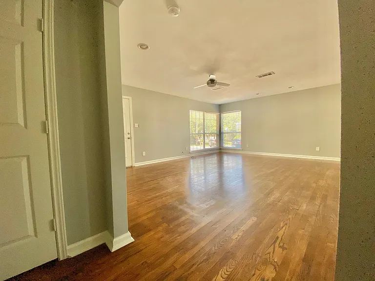 Living room from hallway view