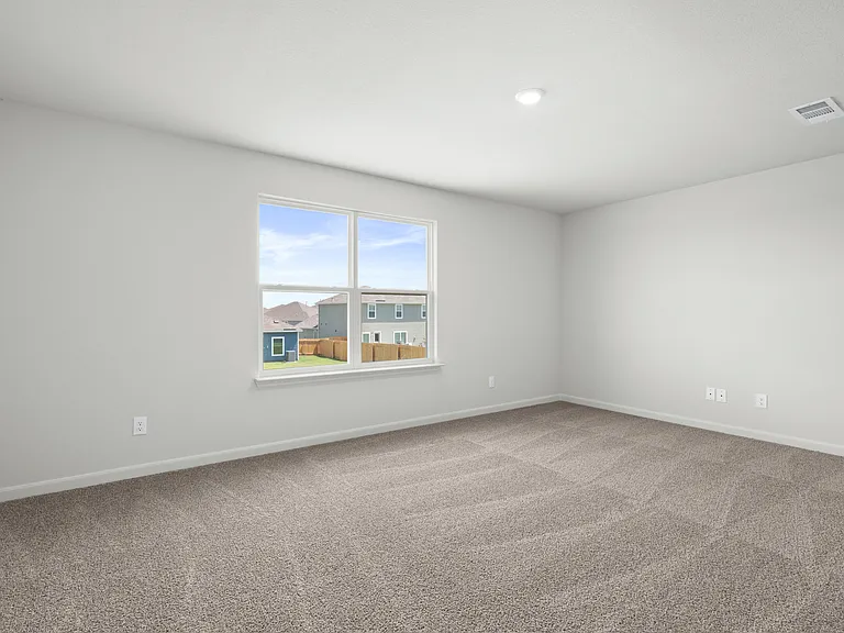 The upstairs loft is a flexible space that was built to fit any family's needs.